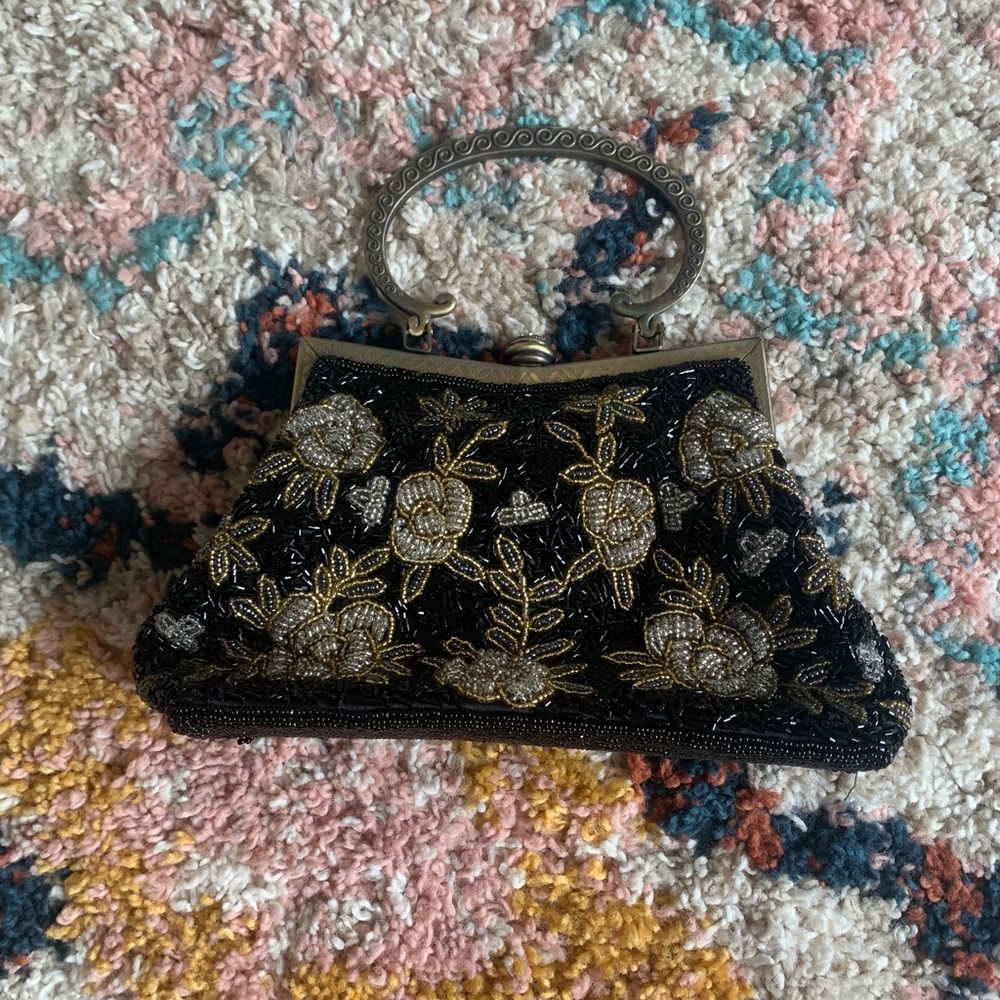 Vintage Beaded Mini Purse